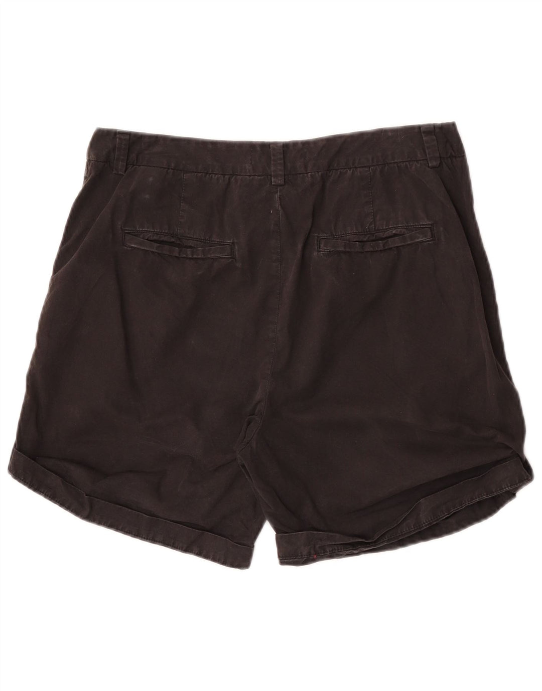 Marks & Spencer Damskie spodenki Chino UK 12 Medium W30 Czarne bawełniane