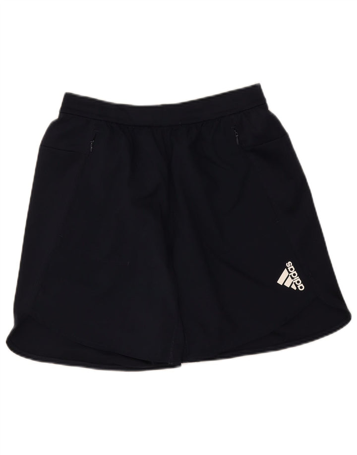 Męskie spodenki sportowe Adidas Aeroready, małe, granatowe, z poliestru