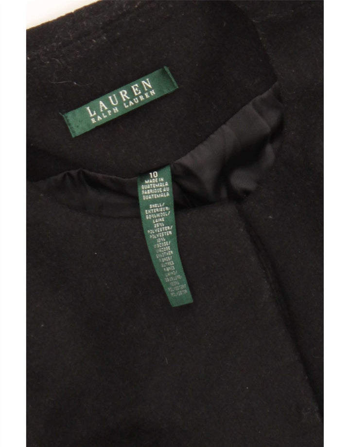 Płaszcz damski Ralph Lauren US 10, duży, czarny, wełniany