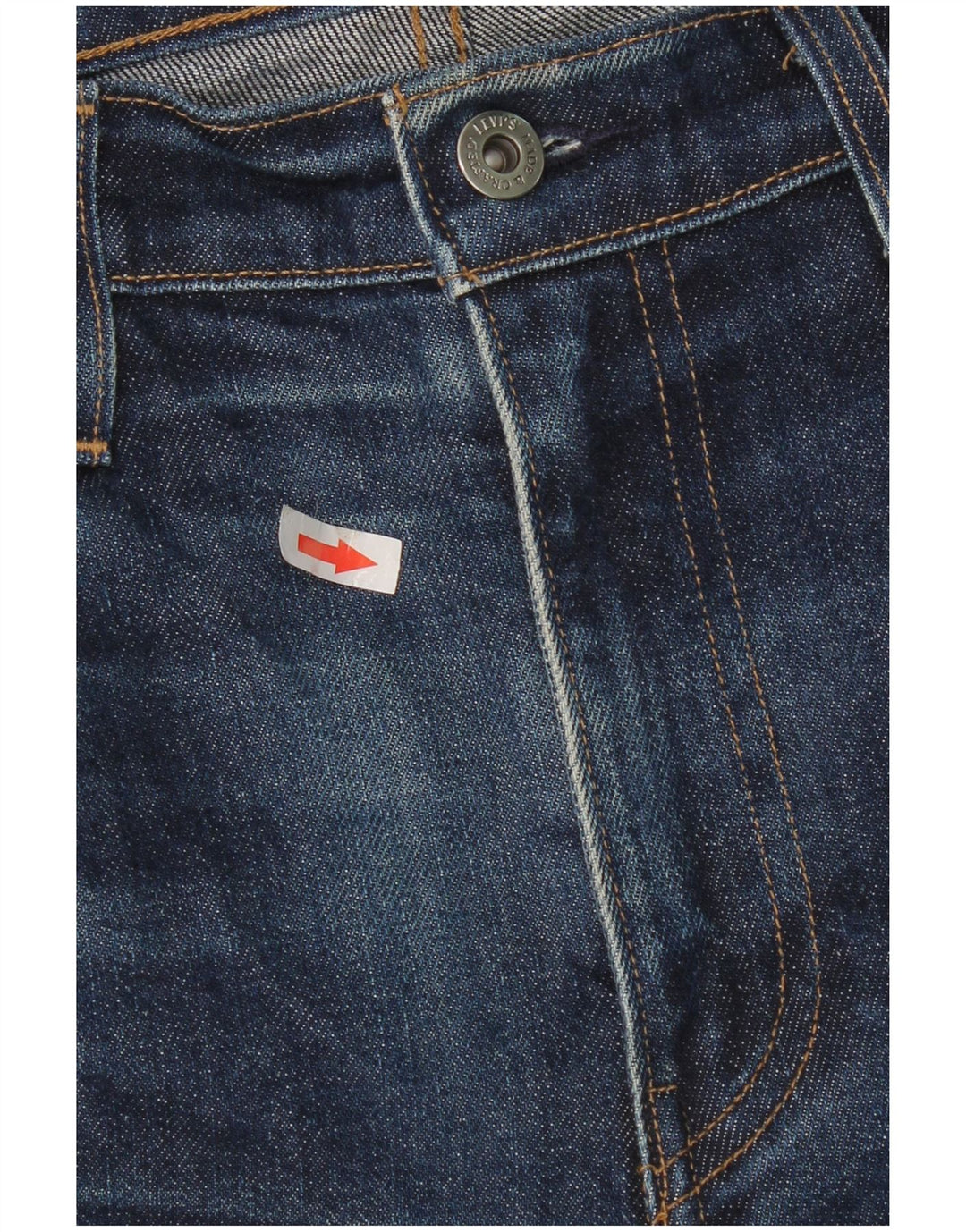 Męskie jeansy Levi's 511 Slim W33 L32 Niebieska bawełna