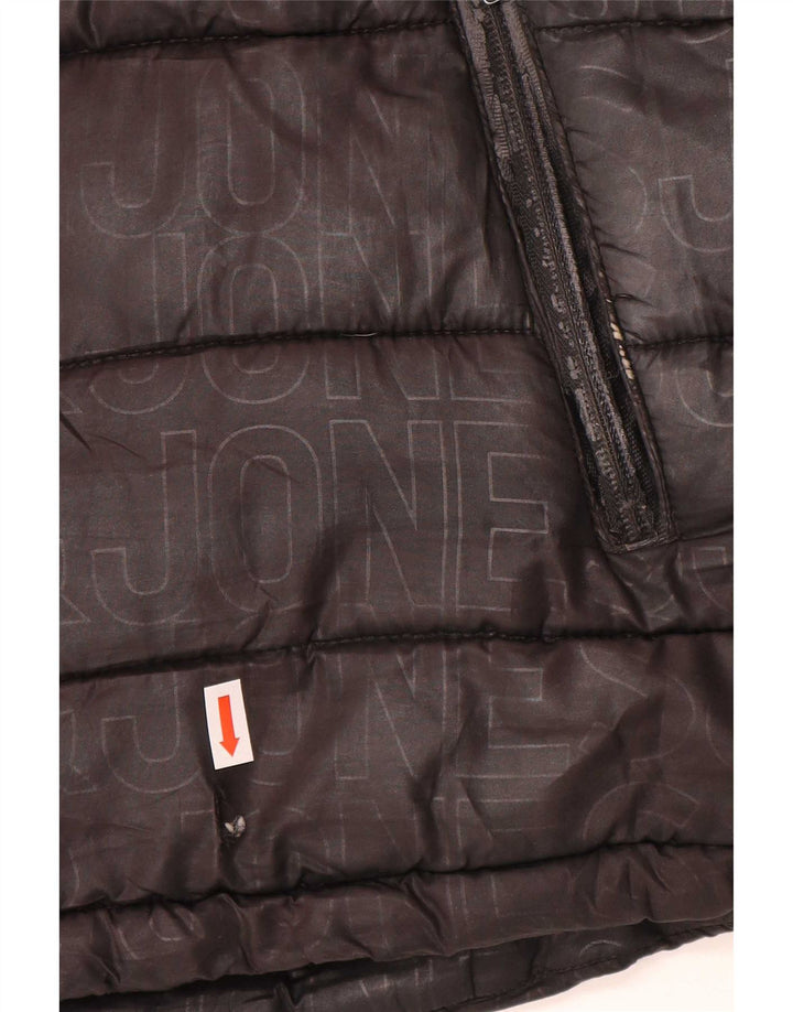 Męska ocieplana kurtka Jack & Jones UK 40, duża brązowa