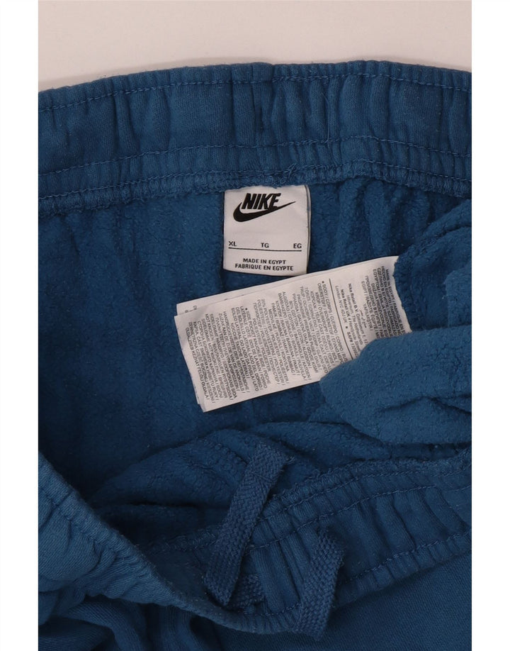 Męskie spodnie dresowe Nike Graphic Cargo Joggers XL, niebieskie, bawełniane