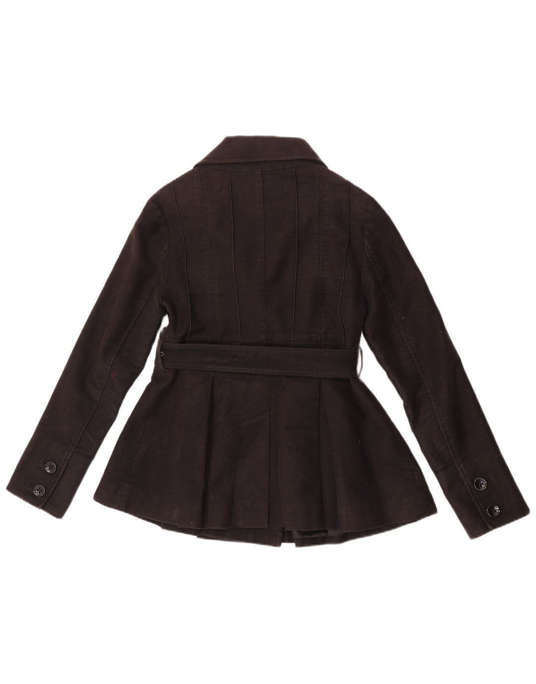 Damski płaszcz w groszki Ted Baker, rozmiar 2, mały, czarny, bawełniany