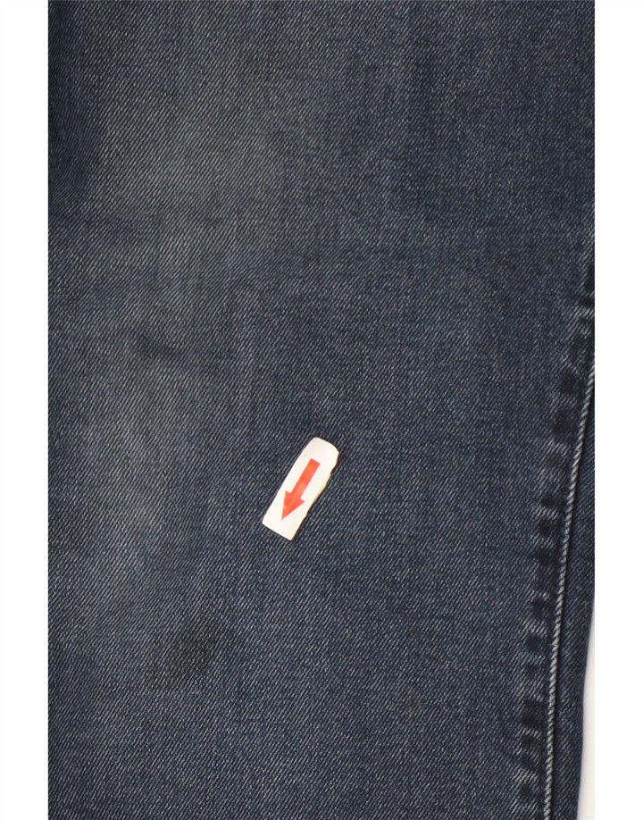 Męskie jeansy Levi's Slim W34 L34 Granatowa bawełna