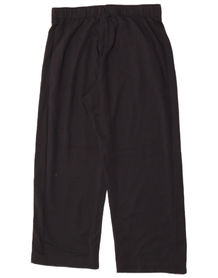 Damskie spodnie dresowe Nike Dri Fit, duże, czarne, nylonowe