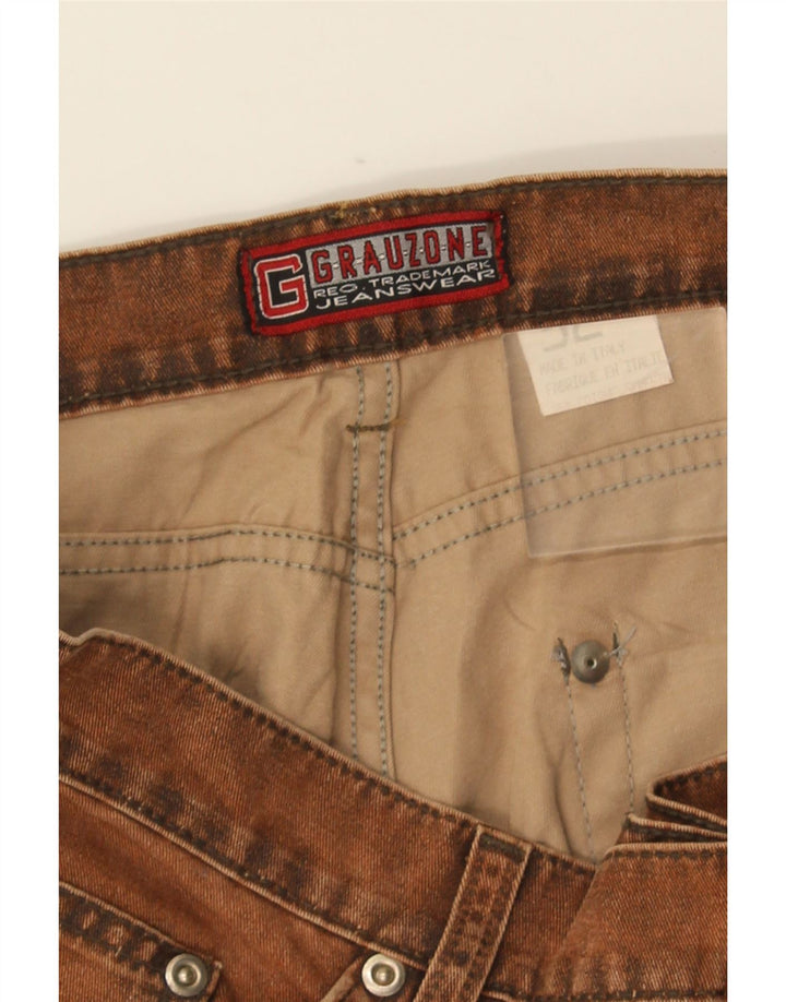 Dżinsy damskie Bootcut VINTAGE W32 L32 brązowe