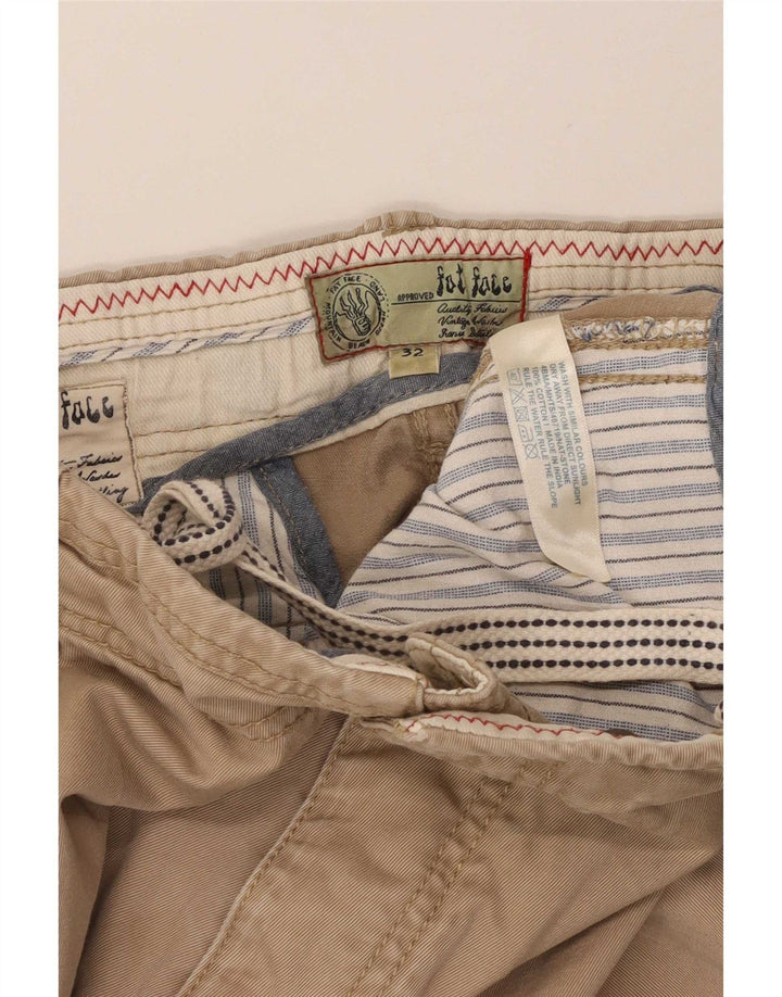 Fat Face Męskie spodenki chino średnie W32 beżowa bawełna