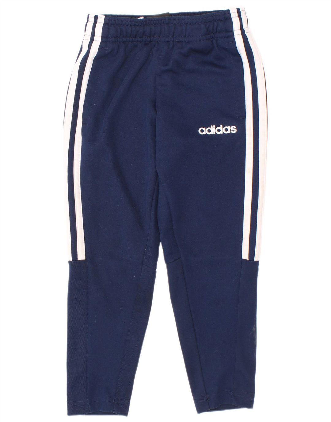 Spodnie chłopięce Adidas Climalite dresowe 3-4 lata granatowe, poliestrowe