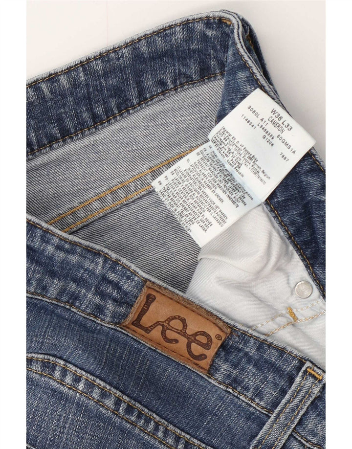 Damskie jeansy Lee Cameron Bootcut W36 L28 Niebieskie bawełniane