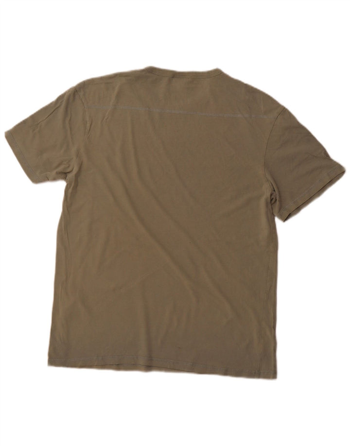 T-shirt męski JACK & JONES, duży, bawełniany khaki