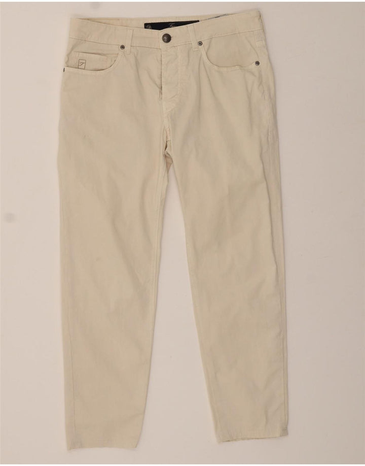 FAY Mens Slim Jeans W34 L26 Beige Cotton Vintage Fay and Second-Hand Fay from Messina Hembry 