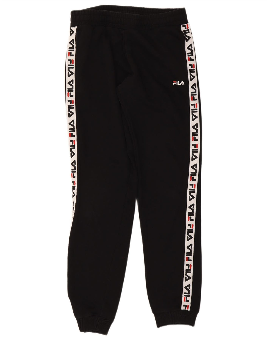 Męskie spodnie dresowe Fila Graphic Joggers w kolorze średniej czerni