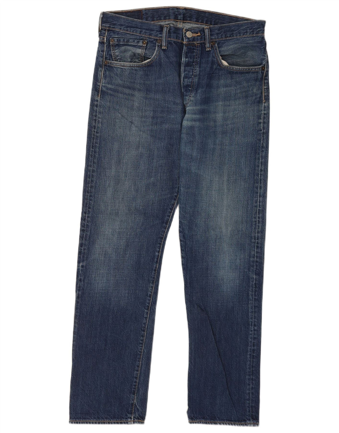 Męskie jeansy Levi's 501 Straight W32 L30 Niebieskie