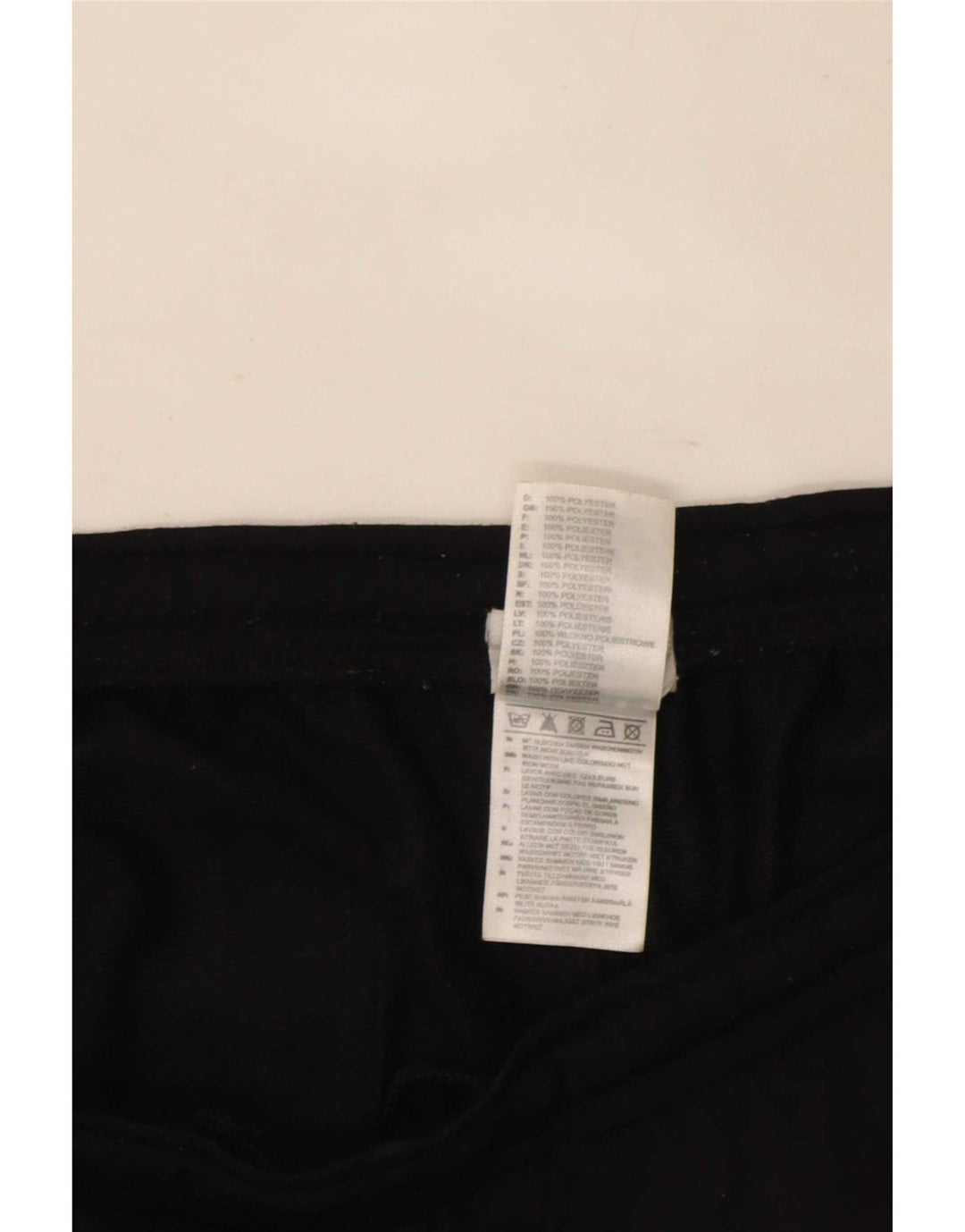 Męskie spodnie dresowe Adidas Joggers UK 38/40 Średni czarny poliester