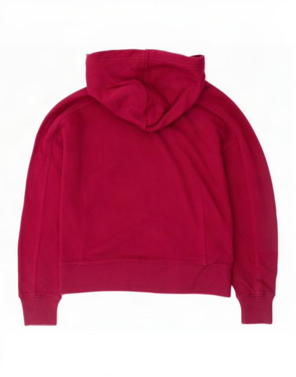 Damski sweter oversize Calvin Klein Jeans UK 6 XS, różowy, bawełniany
