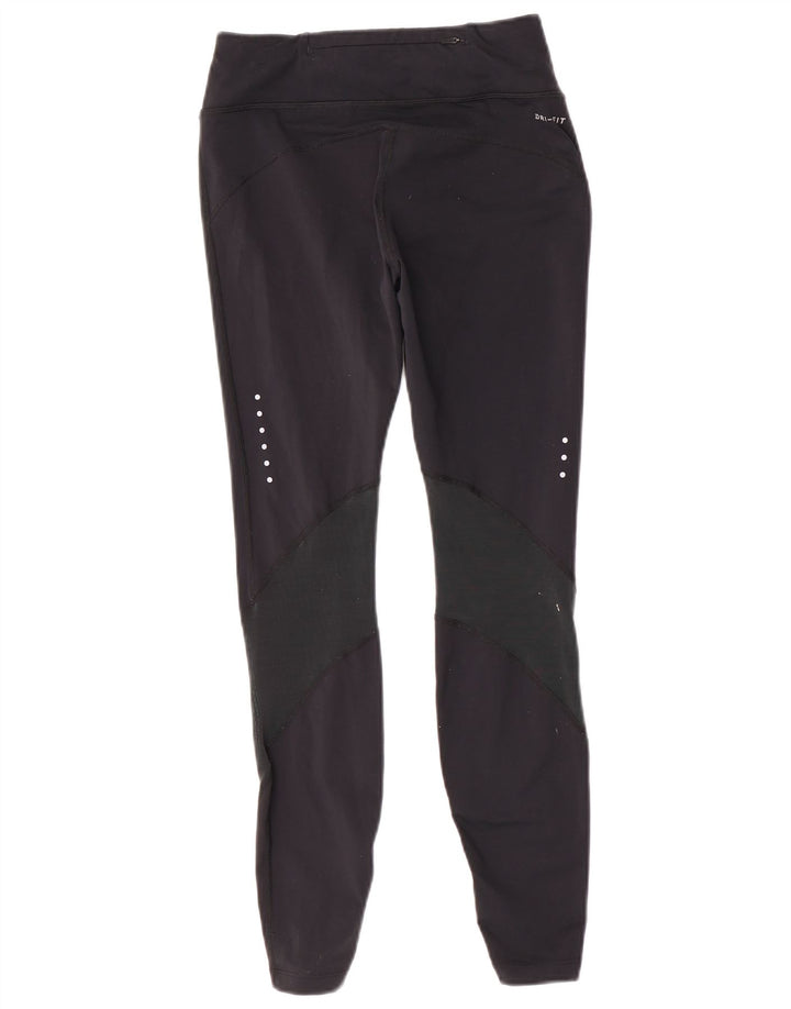 Damskie legginsy Nike Oregon Graphic UK 8, małe, czarne, nylonowe