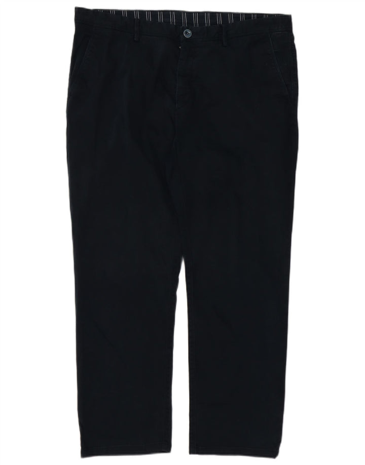 Spodnie Chino MASSIMO DUTTI Męskie Proste EU 46 XL W36 L27 Granatowe