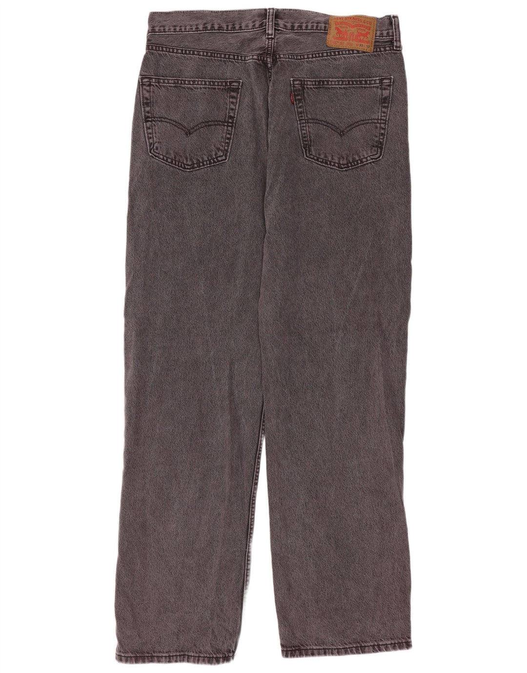 Męskie jeansy Levi's 565 Straight W33 L32 Fioletowa bawełna