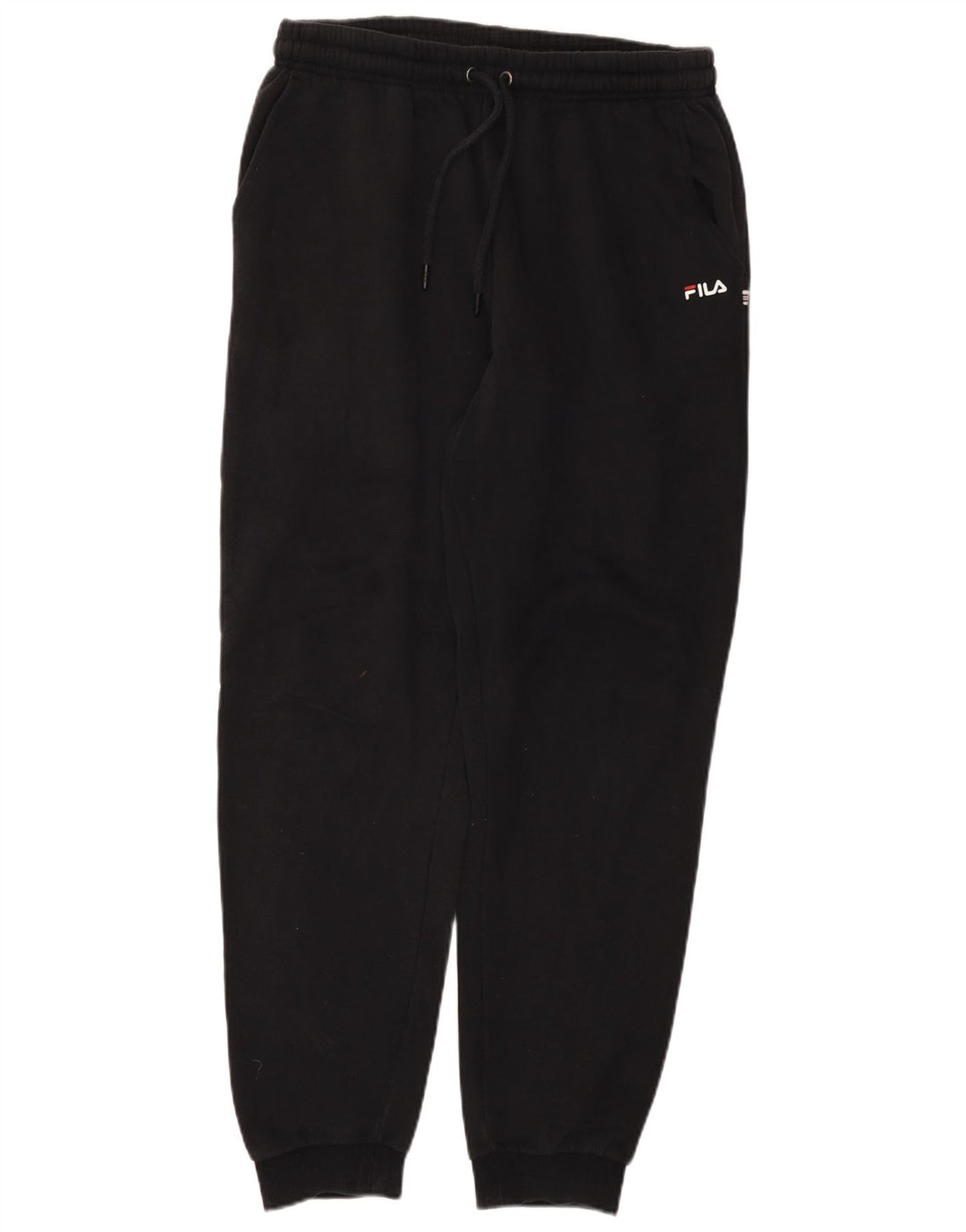 Męskie spodnie dresowe Fila Joggers, duże, czarne, bawełniane