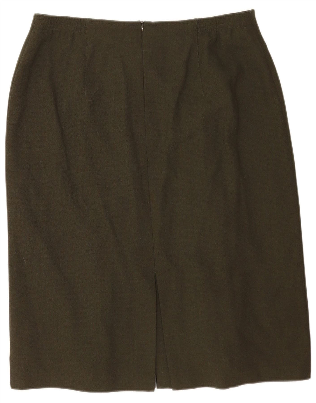 Damska prosta spódnica ARA UK 18 XL W34 Khaki Poliester
