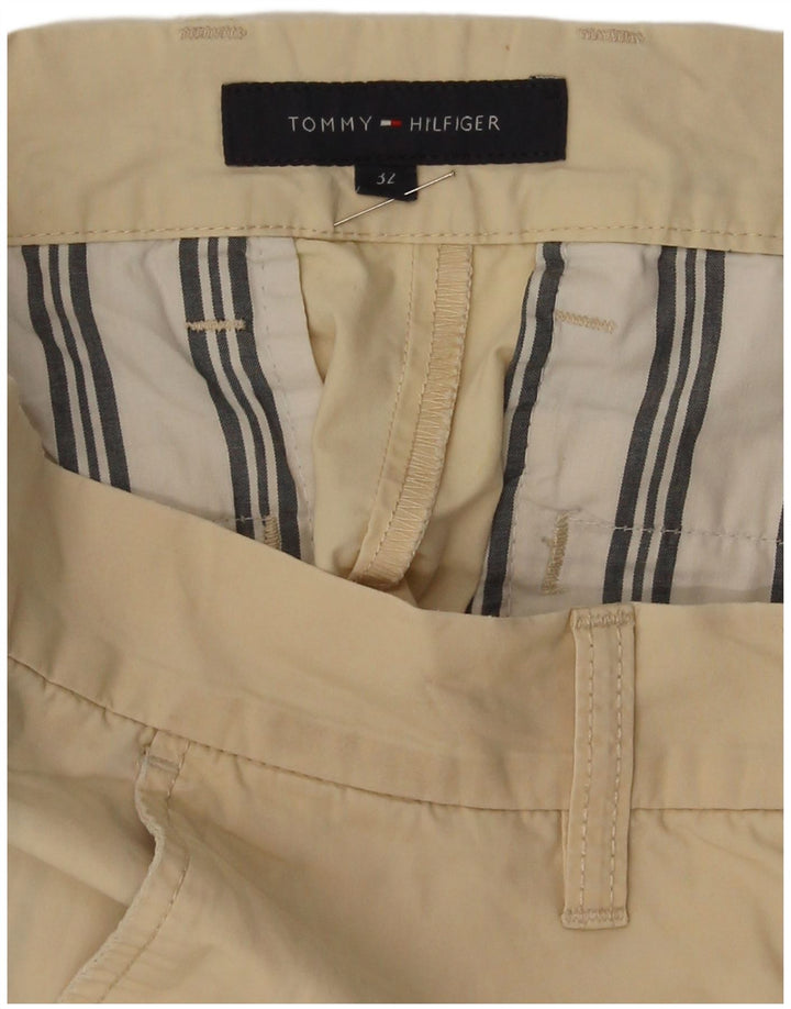 Damskie spodenki Chino Tommy Hilfiger W32, duże, beżowe
