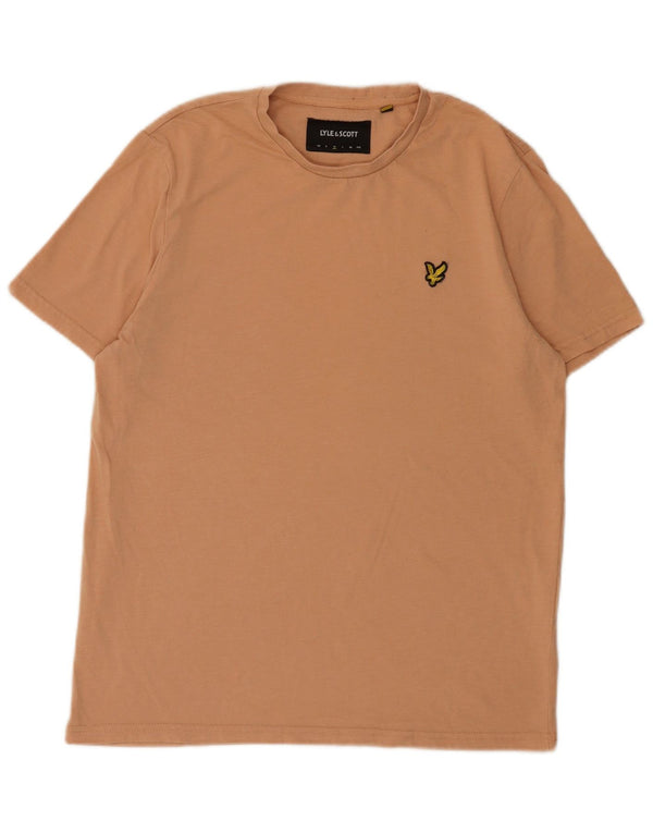 T-shirt męski Lyle & Scott, średni, różowy poliester