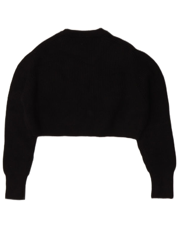 Damski sweter oversize z okrągłym dekoltem Zara UK 10 Small Black