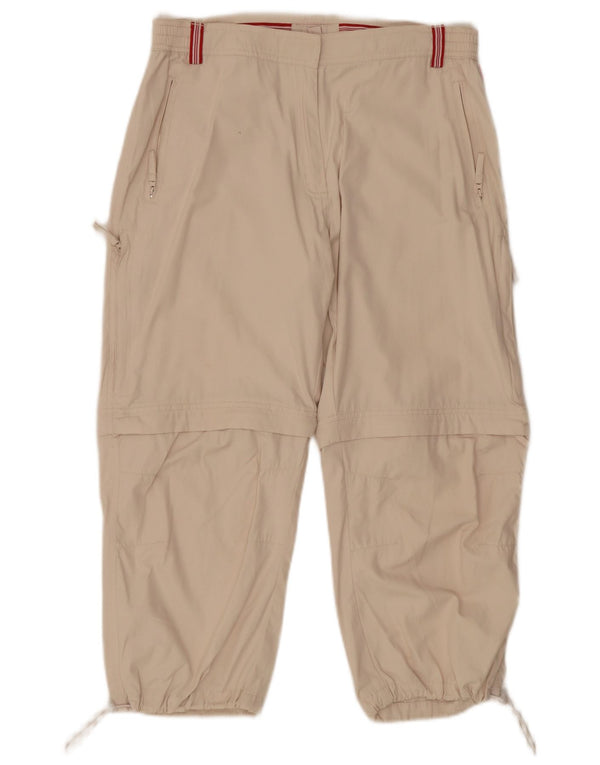 Spodnie męskie TCM Capri Cargo UK 14/16 Large W32 L22 Beżowy poliester