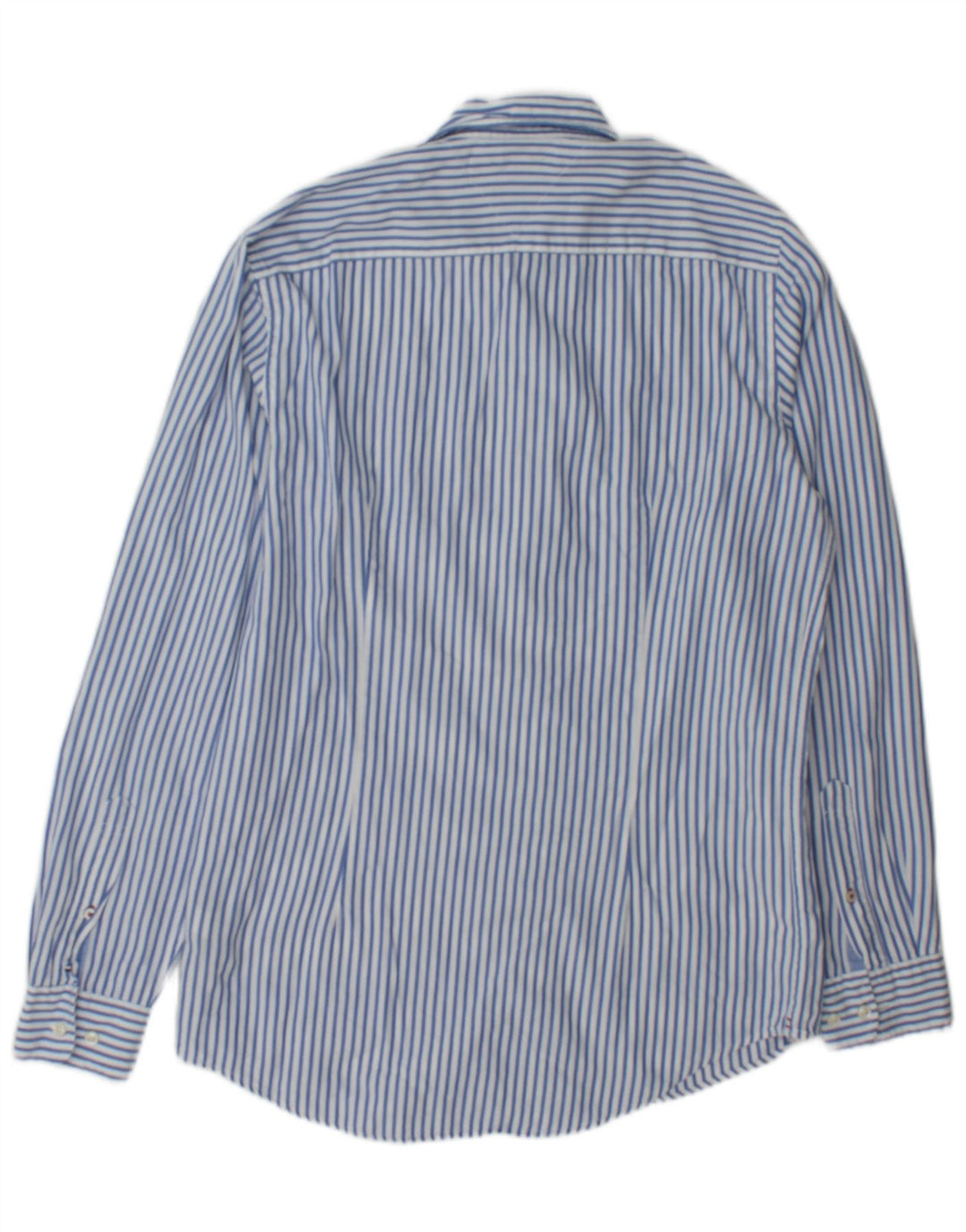 Męska koszula slim fit Tommy Hilfiger w średnie niebieskie paski, bawełniana