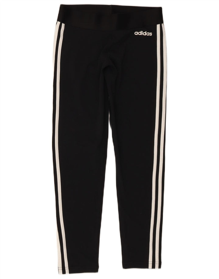 Legginsy damskie ADIDAS UK 8/10, małe czarne