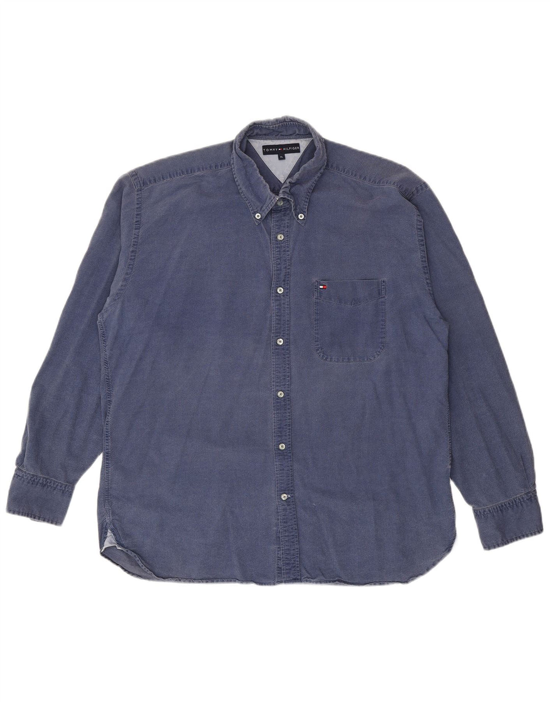 Koszula męska Tommy Hilfiger XL, niebieska, bawełniana