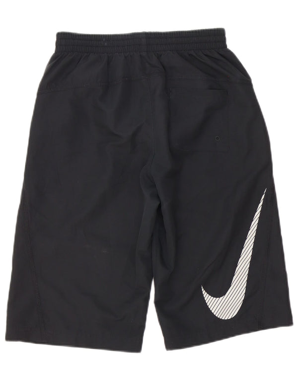 Chłopięce spodenki sportowe Nike z grafiką na 12-13 lat, duże, czarne