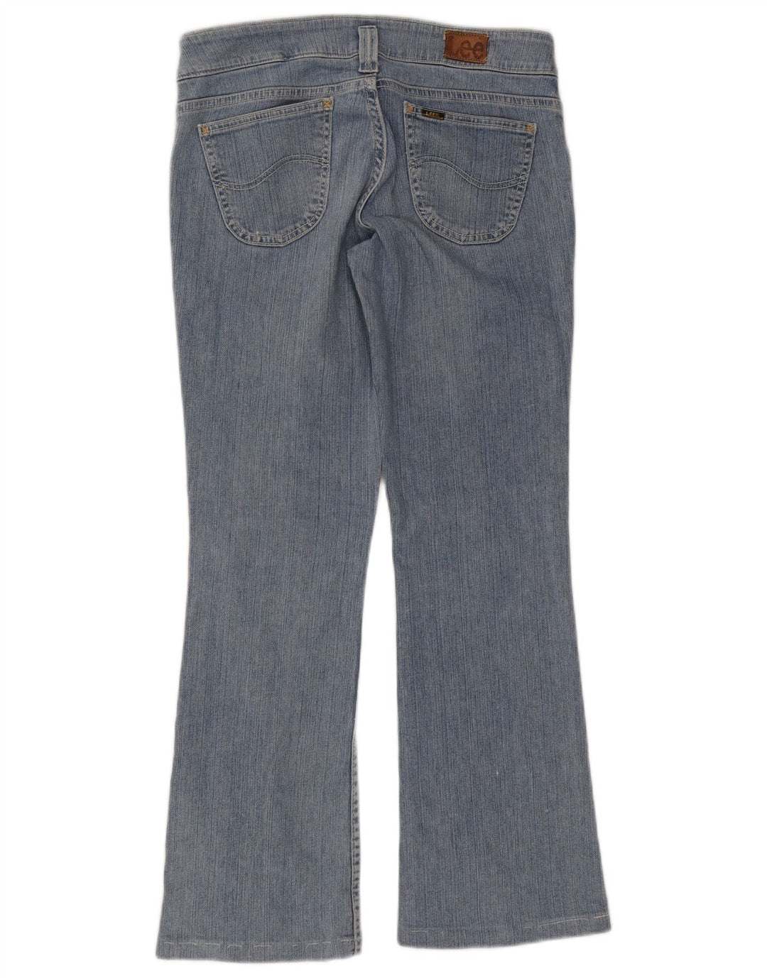 Damskie jeansy Lee Leola Bootcut W30 L28 Niebieskie bawełniane