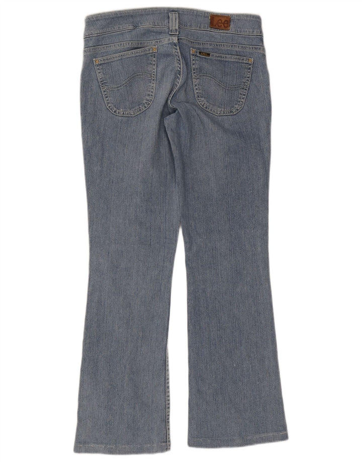 Damskie jeansy Lee Leola Bootcut W30 L28 Niebieskie bawełniane