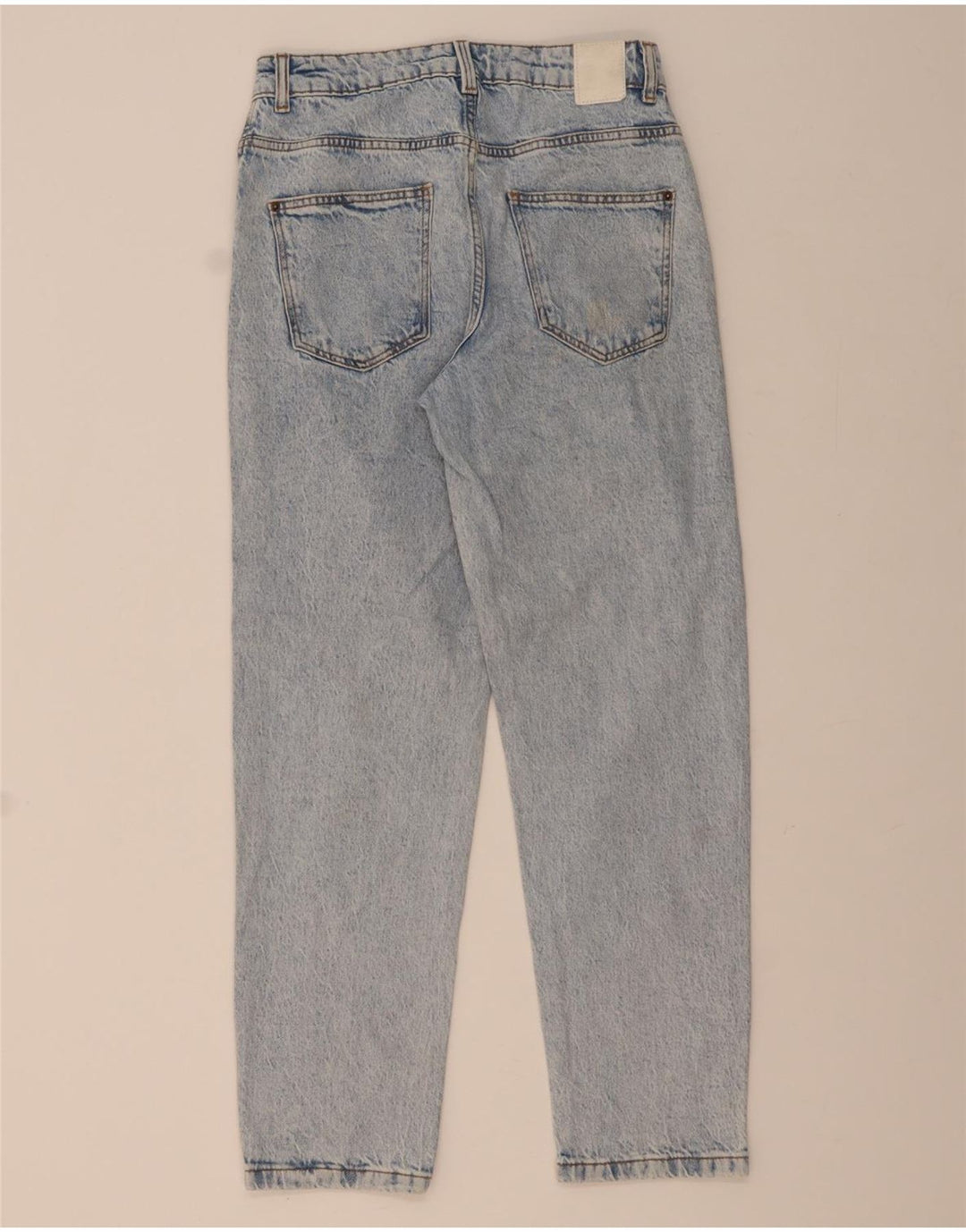 Damskie jeansy zwężane ZARA EU 38 Small W28 L28 Niebieskie
