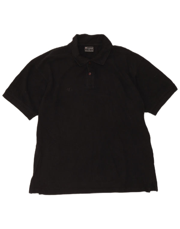 Męska koszulka polo Champion XL w kolorze czarnym