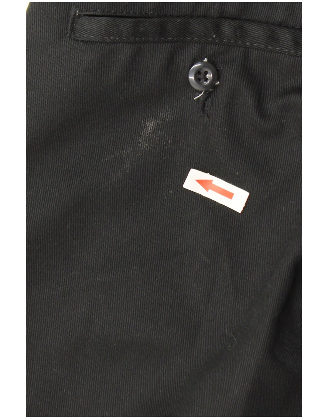 Spodnie damskie Dickies Straight Chino W26 L28 Czarny poliester