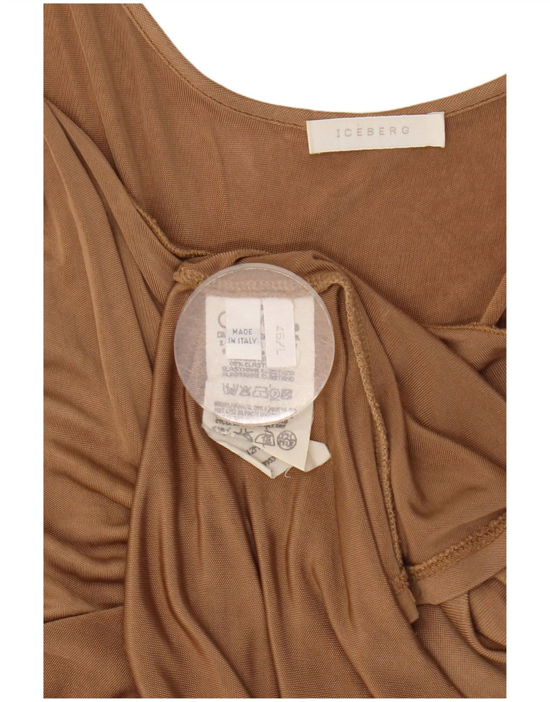 Damska kamizelka Iceberg IT 46 Large Brown wiskoza