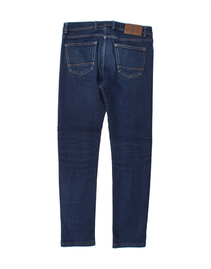 MASSIMO DUTTI Mens Slim Jeans EU 40 Medium W31 L29 Navy Blue Vintage Massimo Dutti and Second-Hand Massimo Dutti from Messina Hembry 