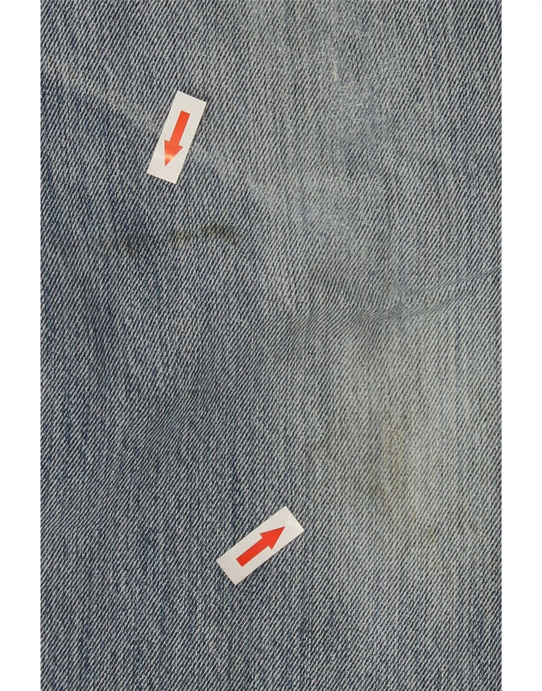 Męskie jeansy Levi's 501 w trudnej sytuacji W34 L32 Niebieska bawełna