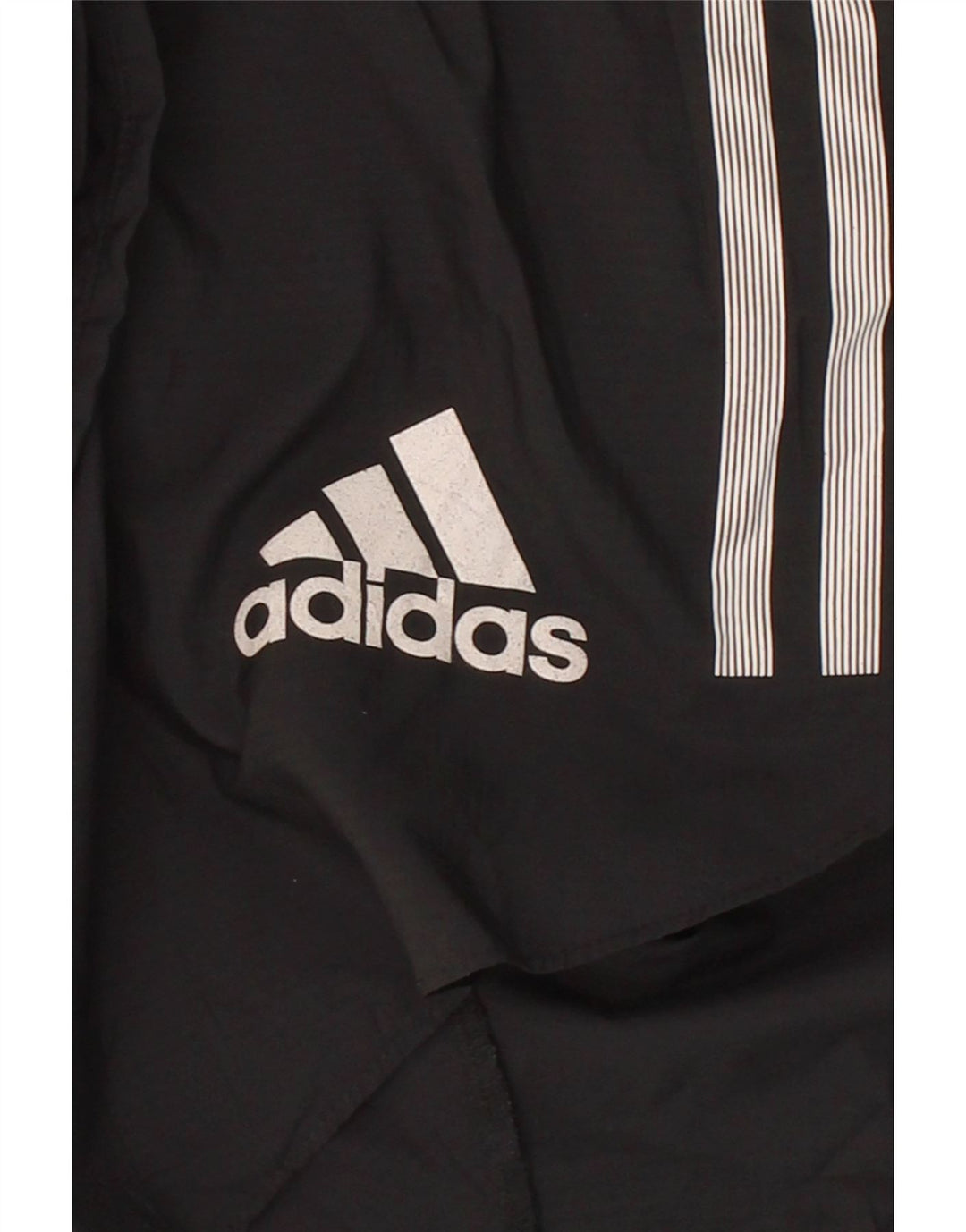 ADIDAS Womens Sport Shorts UK 14 Medium Black Polyester Vintage Adidas and Second-Hand Adidas from Messina Hembry 