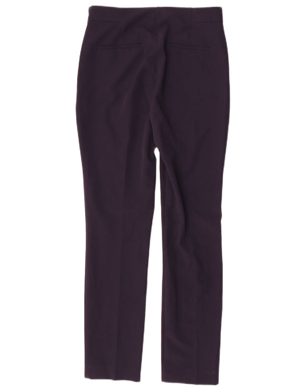 Spodnie damskie Zara Slim Chino, średnie W28 L28 Granatowy poliester