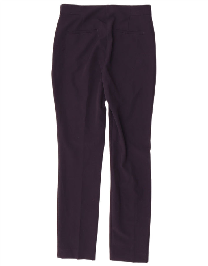 Spodnie damskie Zara Slim Chino, średnie W28 L28 Granatowy poliester