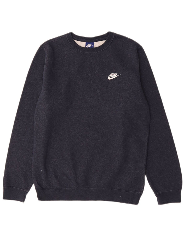 Męska bluza dresowa Nike, mała, granatowa, bawełniana