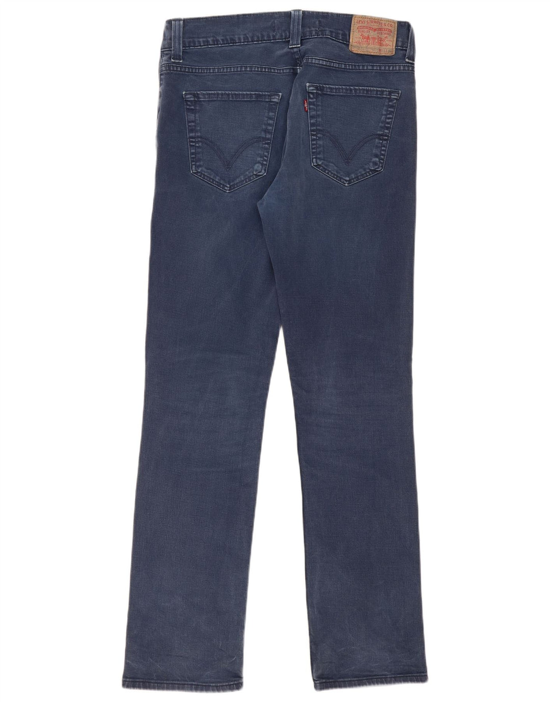 Damskie jeansy Levi's 511 Slim W36 L34 Granatowa bawełna