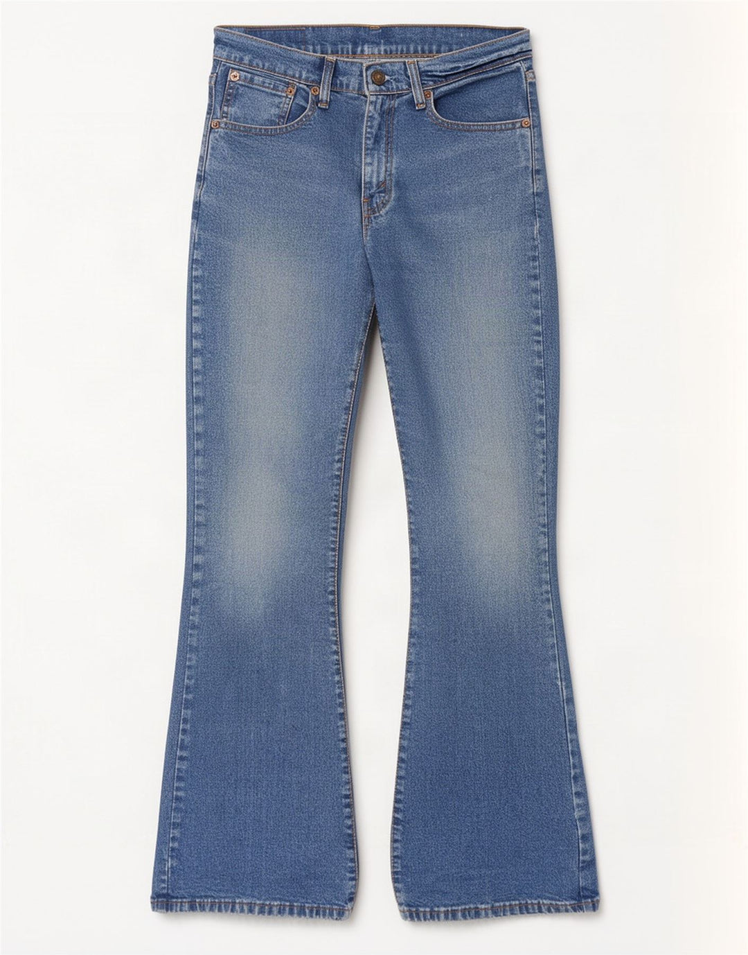 Damskie jeansy Levi's Bootcut W30 L30 Niebieskie bawełniane