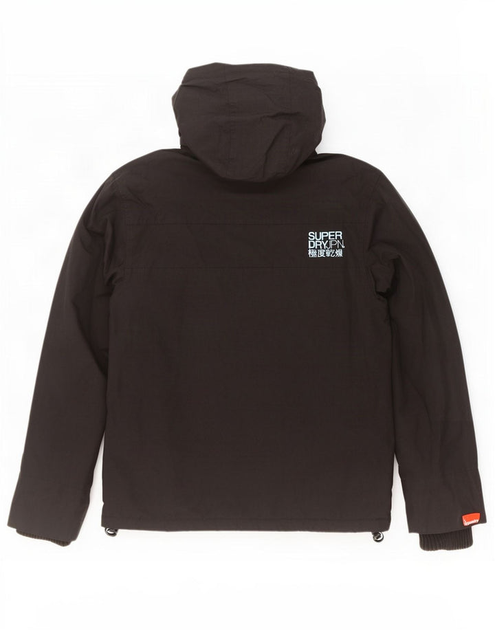 Męska kurtka wiatrówka Superdry The Windcheater Graphic UK 38, średnia czarna