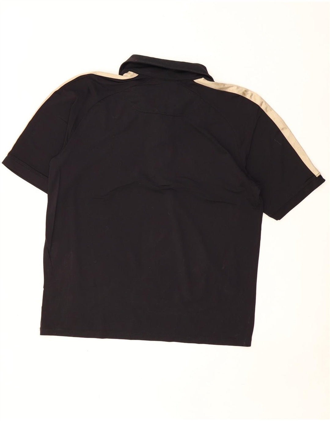 Męska koszulka polo z grafiką DIADORA, poliamid w kolorze średniej czerni