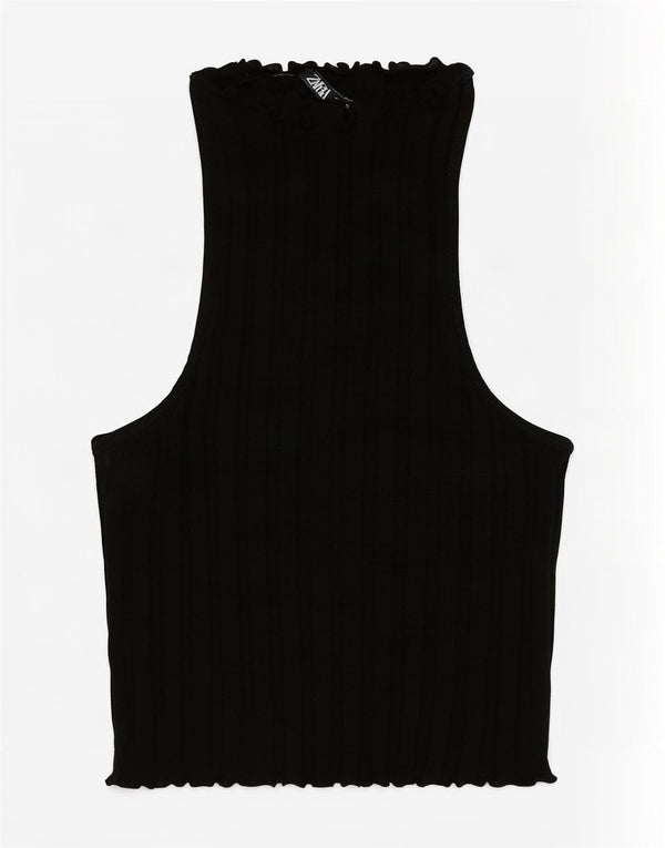 Damska kamizelka Zara Top UK 8 Small Black