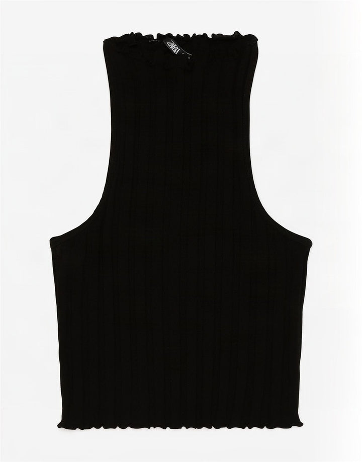 Damska kamizelka Zara Top UK 8 Small Black